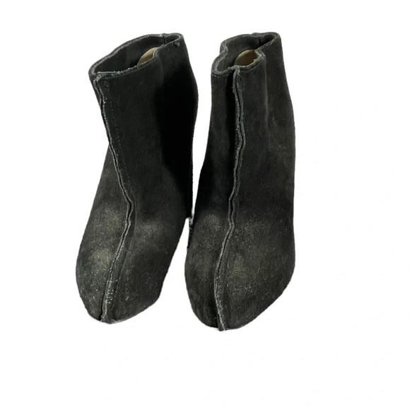 Acne Black Suede Ankle  Boots Size 36/6 - Picture 7 of 11